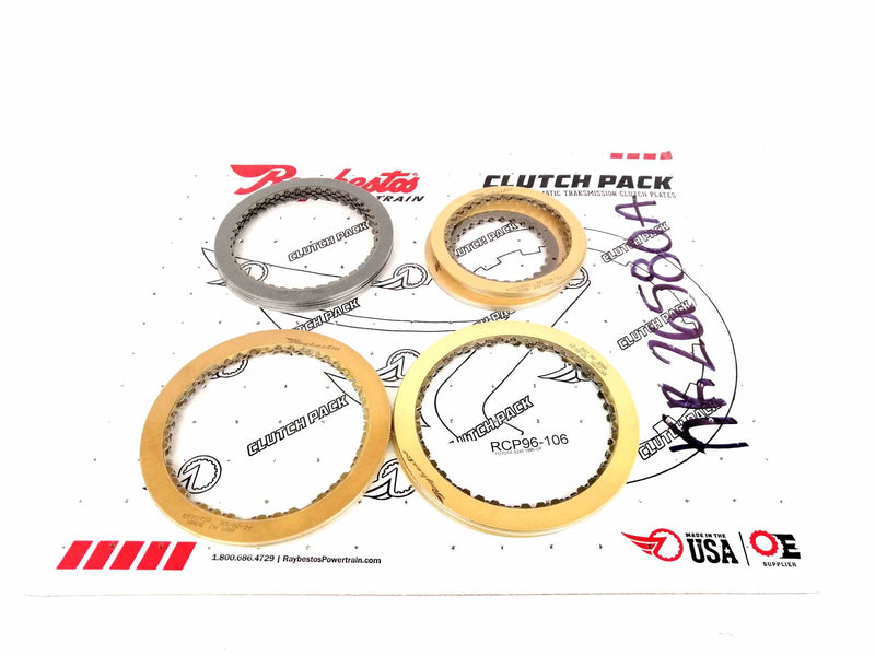 PACK DISCOS DE PASTA RAYBESTOS TOYOTA A240E A240L A241E 241L 243E A244E A245E