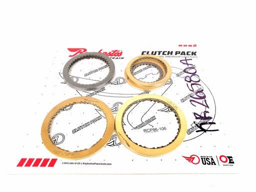 PACK DISCOS DE PASTA RAYBESTOS TOYOTA A240E A240L A241E 241L 243E A244E A245E