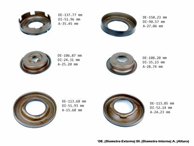 KIT DE PISTONES (6) FORD 4F27E