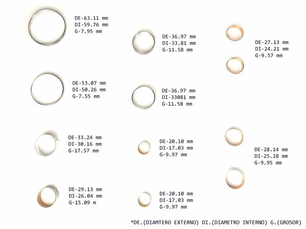 Kit de Bujes (12) ZF6HP26 ZF6HP26A ZF6HP26X