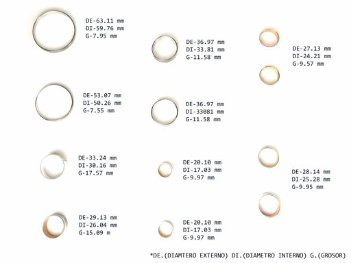 Kit de Bujes (12) ZF6HP26 ZF6HP26A ZF6HP26X