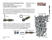 Transgo Shift Kit Valvula Reguladora de Polea Secundaria JF010E