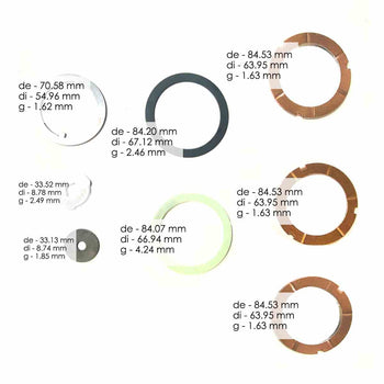 Kit de Rondanas A518 A618 46RE 46RH 47RE 47RH