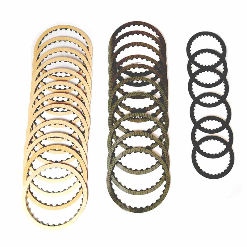 PACK DISCOS DE PASTA ALLOMATIC 6R75 6R60 ZF6HP26 ZF6HP26A ZF6HP26X ZF6HP28 ZF6HP28X 09E