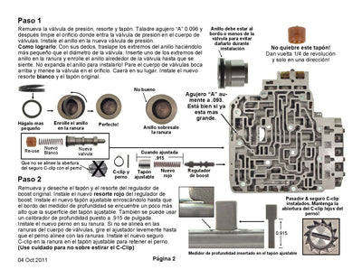 Shift Kit Transgo 1995/UP VW 01M