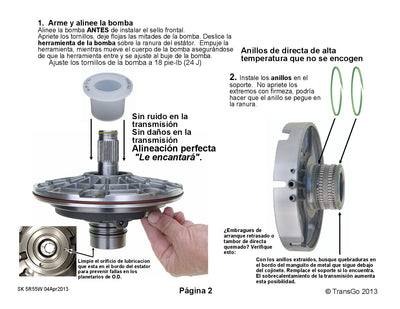 Shift Kit Transgo 5R55W 5R55S 5R55N