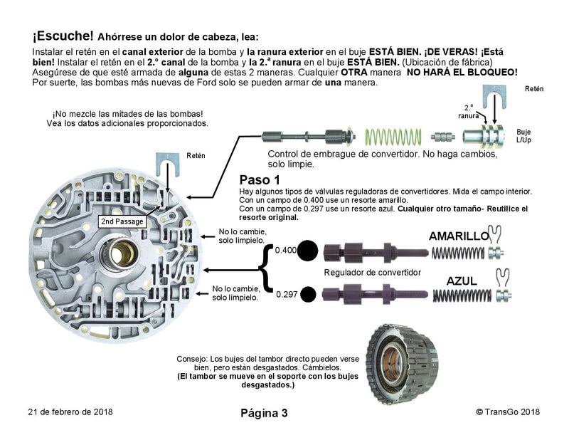 Transgo Shift Kit 5R110W