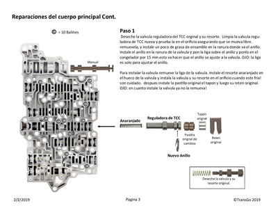 Shift Kit Transgo Gen 2 2013/UP 6T70 6T75 6T80
