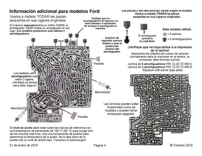 Transgo Shift Kit (2006/14 6R60 6R75 6R80) (2003/UP ZF6HP19 ZF6HP26 ZF6HP32)