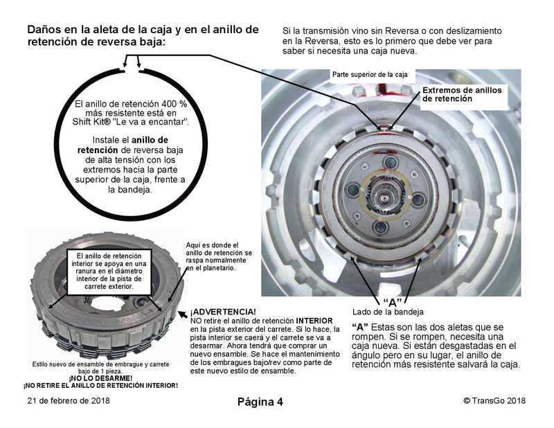 Transgo Shift Kit 5R110W