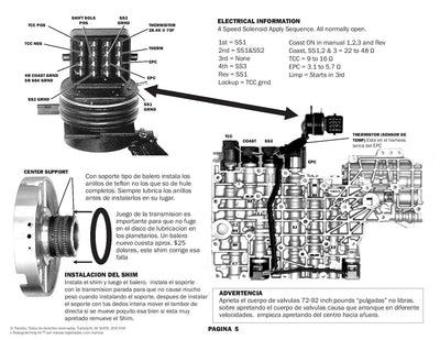 Shift Kit Transgo 4R55E 5R55E 4R44E 5R44E