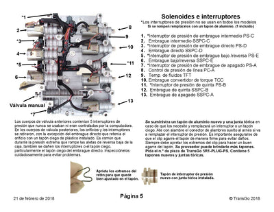 Transgo Shift Kit 5R110W