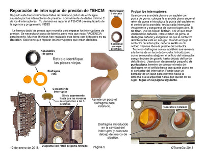 Shift Kit Transgo 6L45 6L50 6L80 6L90