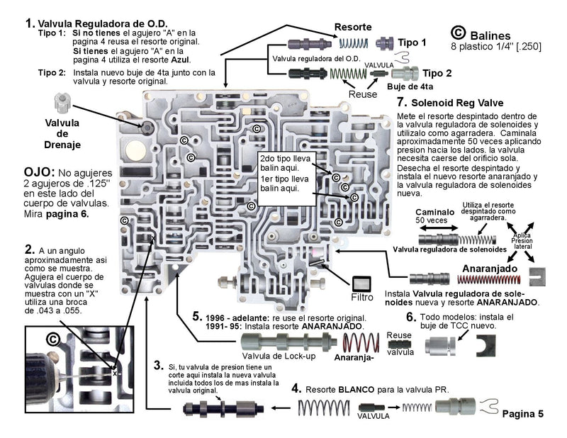Shift Kit Transgo AODE 4R70W 4R75W 4R70E 4R75E