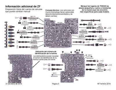 Transgo Shift Kit (2006/14 6R60 6R75 6R80) (2003/UP ZF6HP19 ZF6HP26 ZF6HP32)