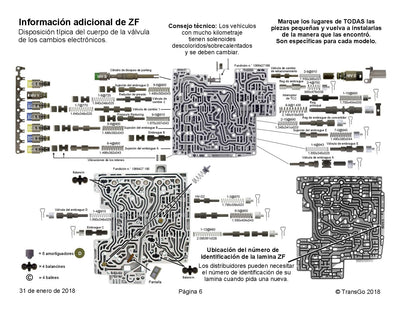 Transgo Shift Kit (2006/14 6R60 6R75 6R80) (2003/UP ZF6HP19 ZF6HP26 ZF6HP32)