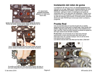 Shift Kit Transgo 6L45 6L50 6L80 6L90