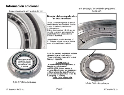 Shift Kit Transgo 6L45 6L50 6L80 6L90