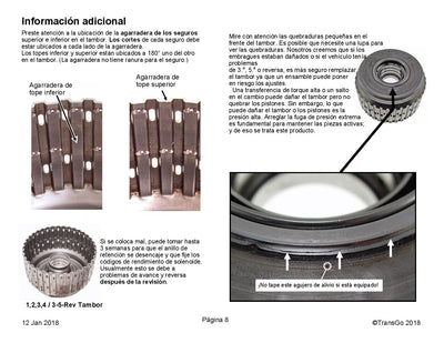 Shift Kit Transgo 6L45 6L50 6L80 6L90