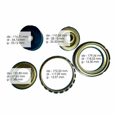 Juego de Empaques TSS Dorado con Pistones 6L45 6L50 MYA MYB