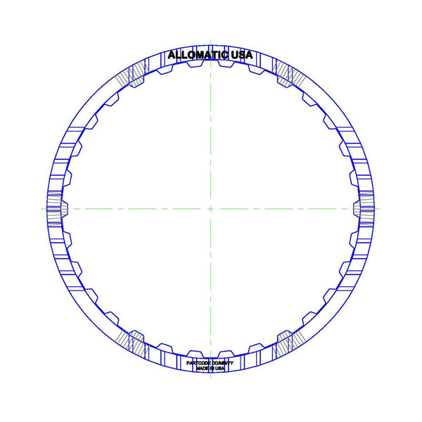 Disco Pasta Allomatic Reversa 30 Dientes .070" 6.535" [2] F4A51 F5A51