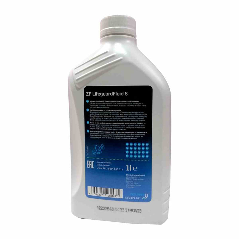 Aceite Caja Automatica ZF LifeguardFluid 8 (8 y 9 cambios) 1 Litro