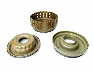 Detalle de los 3 pistones de servos y acumuladores para AW81-40LE U441E