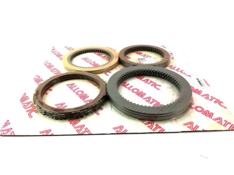 PACK DISCOS DE PASTA ALLOMATIC CHRYSLER 48RE 2003/06 DISCOS OVER DIRECTA PASTA UN LADO OEM  000637 - Transmisiones Veinte 07